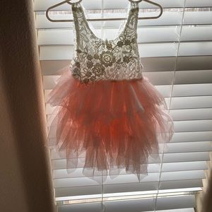 Pop Sparkle Flower Girl dress 24M 2T